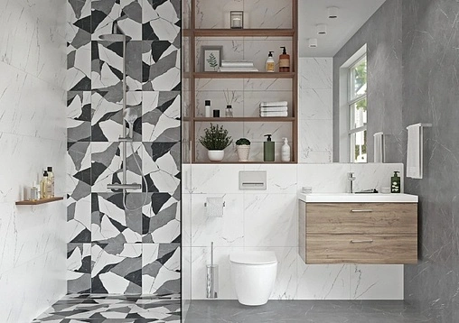 Тумба-умывальник подвесная Cersanit Lara 60 орех 64131+