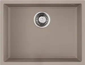 Мойка кухонная Omoikiri Tedori 54-U-GR leningrad grey 4993540, 1