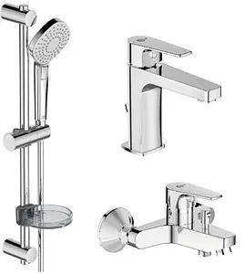 Комплект для ванны 3 в 1 Ideal Standard Esla хром BC264AA, 1