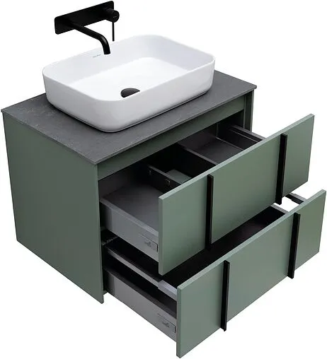 Тумба под умывальник подвесная Allen Brau Reality 70 олива 1.32004.CGM