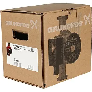 Насос циркуляционный Grundfos UPS 25-120 180 52588336, 4