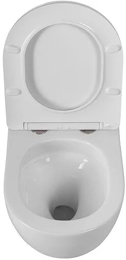 Унитаз подвесной безободковый BelBagno Sfera-R Tornado белый BB046CH-TOR/SC