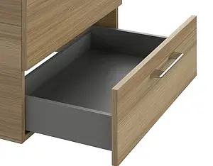 Тумба под умывальник подвесная Cersanit Lara 60 орех 64134 Тумба под умывальник подвесная Cersanit Lara 60 орех 64134, 3