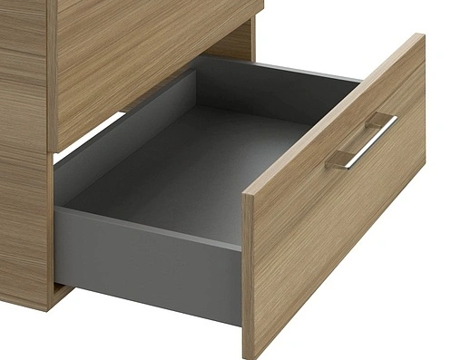 Тумба под умывальник подвесная Cersanit Lara 60 орех 64134 Тумба под умывальник подвесная Cersanit Lara 60 орех 64134