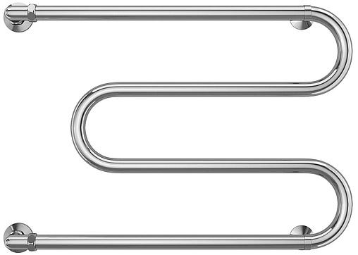 Полотенцесушитель водяной Terminus М-образный AISI 1&quot; БШ 500х700 полированная сталь 4620768880940