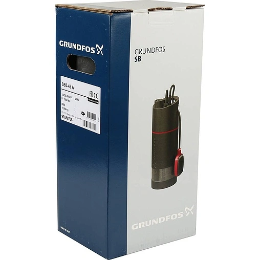 Насос колодезный центробежный 6" Grundfos SB 3-45 A 97686705 Насос колодезный центробежный 6" Grundfos SB 3-45 A 97686705