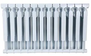 Радиатор биметаллический 12 секций Rommer Plus Bm 500 RBM-3210-050012, 3