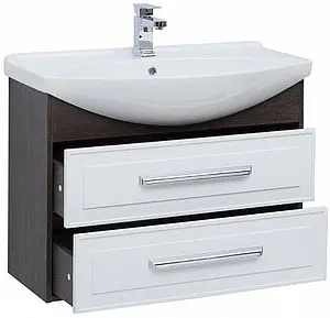 Тумба-умывальник Aquanet Остин 85 белый/дуб кантербери 00200908+00175448 Тумба-умывальник Aquanet Остин 85 белый/дуб кантербери 00200908+00175448, 5