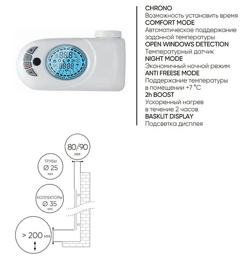 Полотенцесушитель электрический лесенка Lazzarini E-Garda 1132x600 600W белый 389057