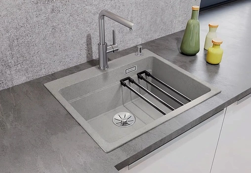 Смеситель для кухни Blanco Lanora нержавеющая сталь 523122