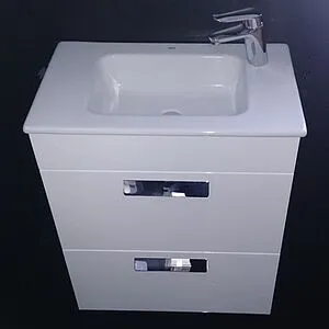 Тумба-умывальник Roca Debba 60 белый глянец ZRU9302708+32799H00Y Тумба-умывальник Roca Debba 60 белый глянец ZRU9302708+32799H00Y, 5