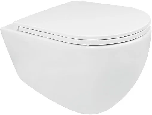 Унитаз подвесной безободковый ISVEA Infinity Vortex белый 10NF02003