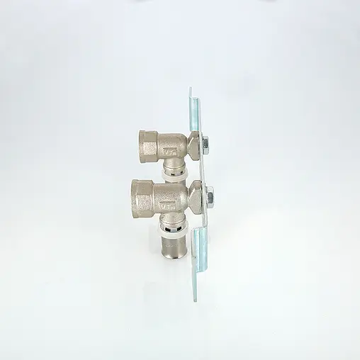 Монтажная планка с водорозетками пресс 16мм x ½"в Valtec VTm.224.N.001604 Монтажная планка с водорозетками пресс 16мм x ½"в Valtec VTm.224.N.001604