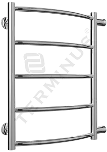 Полотенцесушитель водяной лесенка Terminus Классик П5 400х596 б/п 500 полированная сталь 4670030726209, 2