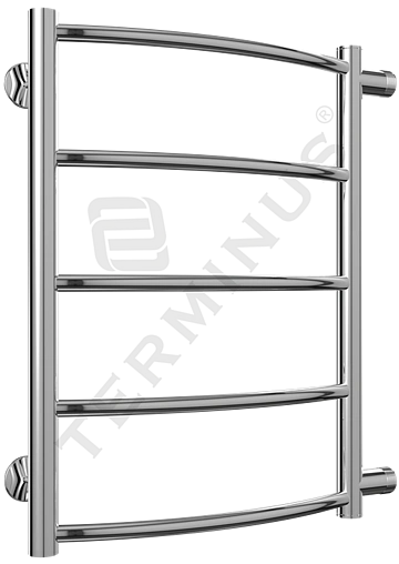 Полотенцесушитель водяной лесенка Terminus Классик П5 400х596 б/п 500 полированная сталь 4670030726209