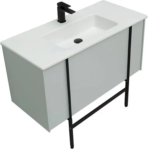 Тумба под умывальник подвесной Allen Brau Reality 100 папирус 1.32007.PWM