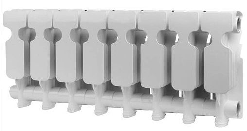 Радиатор алюминиевый 8 секций Rommer Plus 200 RAL-3210-020008 Радиатор алюминиевый 8 секций Rommer Plus 200 RAL-3210-020008