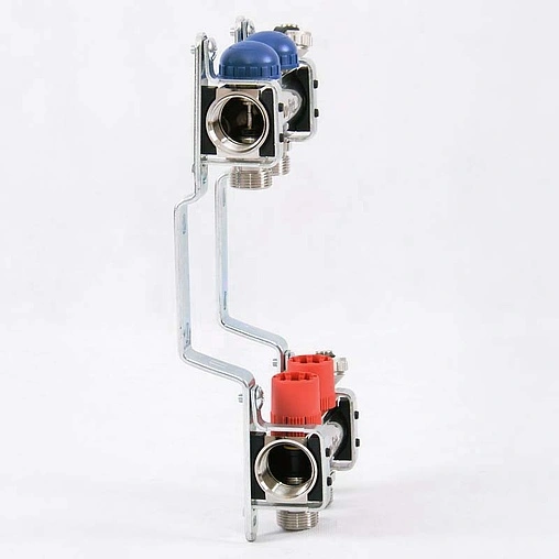 Группа коллекторная без расходомеров 2 отвода 1&quot;в/в x ¾&quot;ек Uni-fitt 441E4302