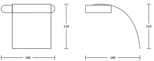Держатель туалетной бумаги Gross Aqua Space хром GA18233