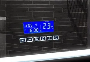 Зеркало с подсветкой Continent Lucia Led 60x80 с музыкальным блоком, с подогревом белый ЗЛП824 Зеркало с подсветкой Continent Lucia Led 60x80 с музыкальным блоком, с подогревом белый ЗЛП824, 4