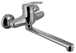 Смеситель для кухни настенный Lemark Luna хром LM4111C, 1