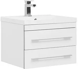 Тумба-умывальник подвесная Aquanet Верона 58 белый 00176667+00158754, 1