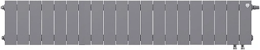 Радиатор биметаллический 20 секций нижнее правое подключение Royal Thermo PianoForte VD 300 Silver Satin RTPSSVDR20020 Радиатор биметаллический 20 секций нижнее правое подключение Royal Thermo PianoForte VD 300 Silver Satin RTPSSVDR20020