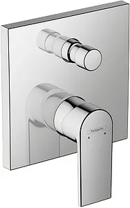 Смеситель для ванны скрытого монтажа Hansgrohe Vernis Shape хром 71468000 Смеситель для ванны скрытого монтажа Hansgrohe Vernis Shape хром 71468000, 1