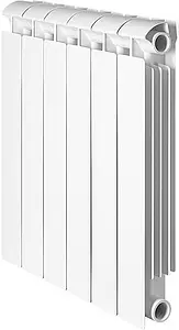 Радиатор биметаллический 6 секций Global Style Extra 500 STE05001006 Радиатор биметаллический 6 секций Global Style Extra 500 STE05001006, 1