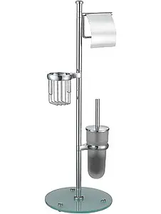 Стойка для аксессуаров Wasserkraft хром K-1256, 1