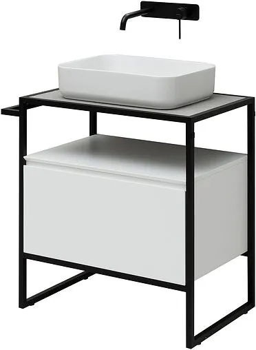 Тумба-умывальник напольная Allen Brau Priority 70 белый 1.31001.WM+