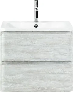 Тумба-умывальник подвесная BelBagno ALBANO 70 Rovere Vintage Bianco ALBANO-700-2C-SO-RVB+BB700/455-LV-MR-ALR Тумба-умывальник подвесная BelBagno ALBANO 70 Rovere Vintage Bianco ALBANO-700-2C-SO-RVB+BB700/455-LV-MR-ALR, 1