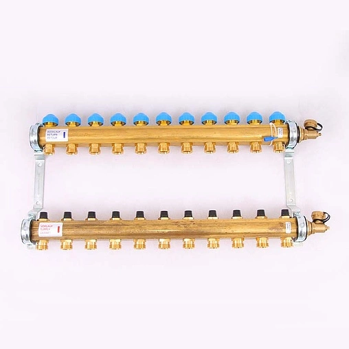Группа коллекторная без расходомеров 11 отводов 1"в/в x ¾"ек Watts HKV 10004190