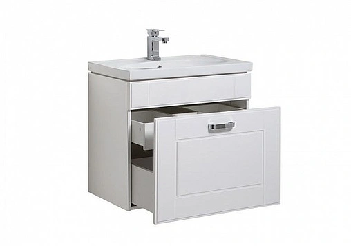 Тумба под умывальник Aquanet Рондо 70 белый 00189155