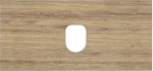 Тумба-умывальник подвесная Aquaton Либерти 100 дуб эльвезия 1A2796K1LYC70