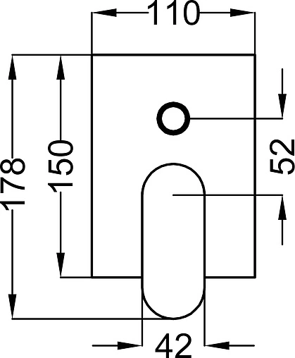 Смеситель для ванны скрытого монтажа Cezares Stella хром STELLA-VDIM-01-Cr