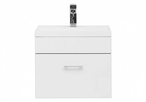 Тумба под умывальник подвесная Aquanet Верона 50 белый 00207765