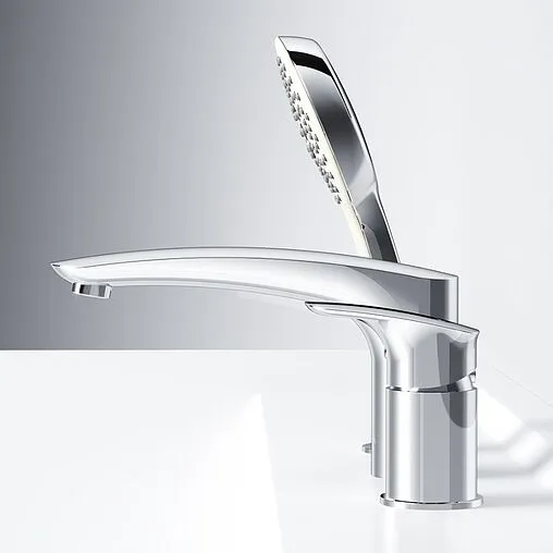 Смеситель на борт ванны на 3 отверстия Am.Pm Inspire 2.0 хром F50A01300