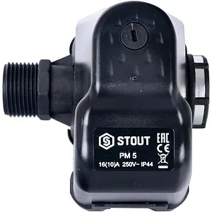 Реле давления с манометром и 3-х выводным штуцером Stout PM5-3W SCS-0001-000053 Реле давления с манометром и 3-х выводным штуцером Stout PM5-3W SCS-0001-000053, 4