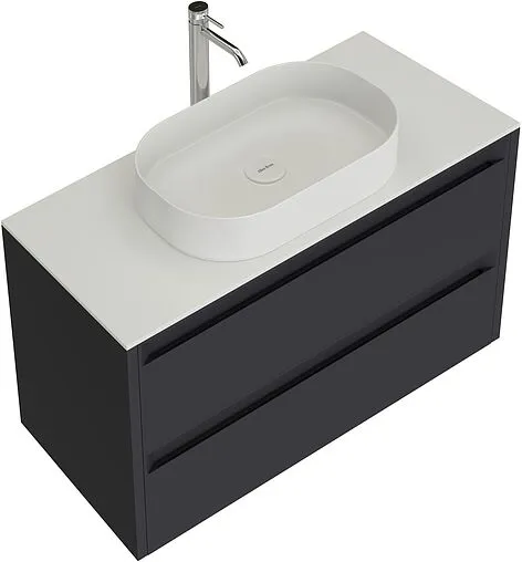 Тумба под умывальник подвесной Allen Brau Fantasy 2.0 80 антрацит 1.11001.AM 2.0