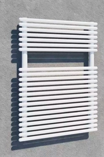 Полотенцесушитель водяной лесенка Lazzarini Ragusa 730х500 белый 383715