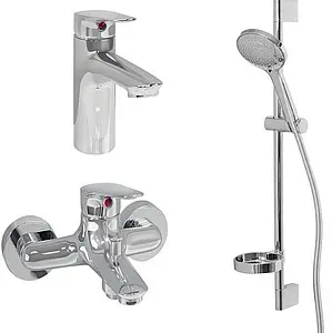 Комплект для ванны 3 в 1 Jacob Delafon Elite хром E32911RU-CP Комплект для ванны 3 в 1 Jacob Delafon Elite хром E32911RU-CP, 1