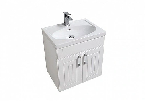 Тумба под умывальник Aquanet Рондо 60 белый 00189156