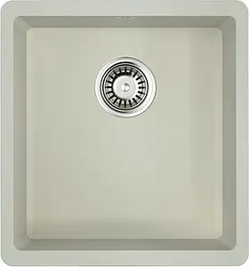 Мойка кухонная Omoikiri Kata 40-U-PA пастила 4993393 Мойка кухонная Omoikiri Kata 40-U-PA пастила 4993393, 1