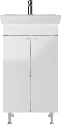 Тумба-умывальник напольный Айсберг Промо 50 белый DP2613T+4607152363494