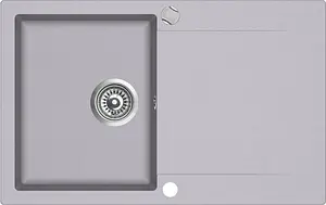 Мойка кухонная Teka Clivo 45 B-TQ графит металлик 40148001 Мойка кухонная Teka Clivo 45 B-TQ графит металлик 40148001, 1