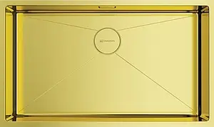 Мойка кухонная Omoikiri Taki 74-U/IF-LG светлое золото 4993499, 1
