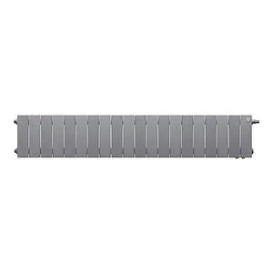Радиатор биметаллический 20 секций нижнее правое подключение Royal Thermo PianoForte 200 VDR80 Silver Satin RTPSSVDR8020020 Радиатор биметаллический 20 секций нижнее правое подключение Royal Thermo PianoForte 200 VDR80 Silver Satin RTPSSVDR8020020, 2