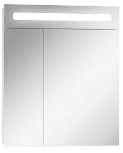 Шкаф-зеркало Домино Аврора 60 белый DV8005HZ, 1