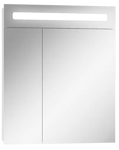 Шкаф-зеркало Домино Аврора 60 белый DV8005HZ